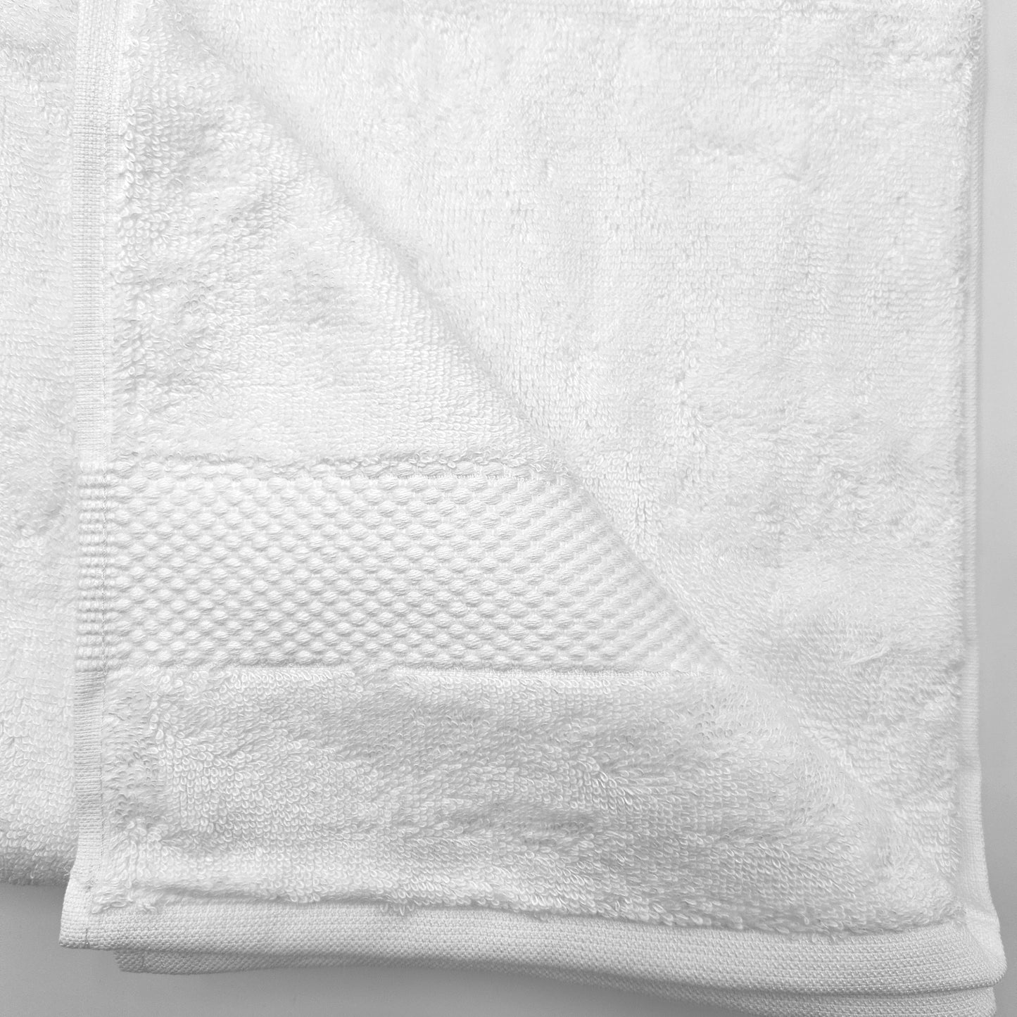 Bamboo - Set of 2 White Bath Sheets