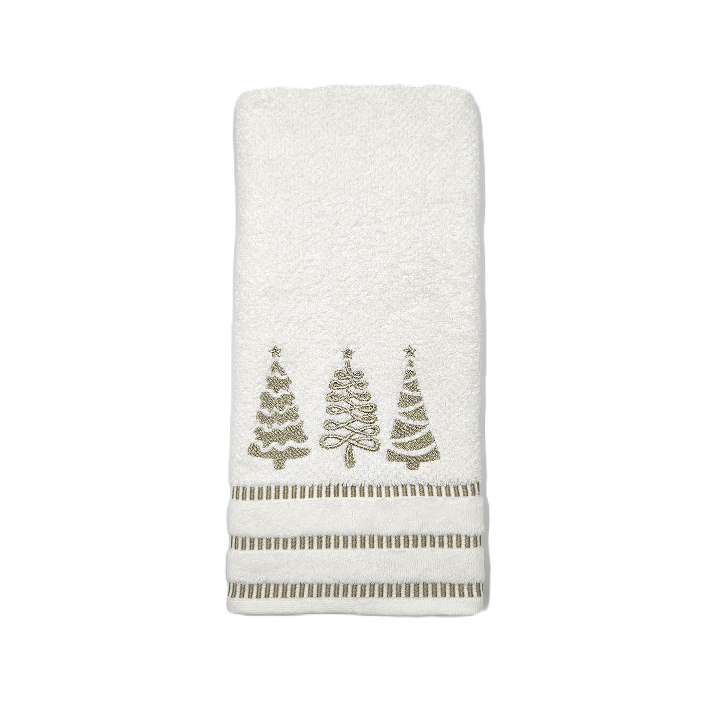 Evergreen Christmas/Holiday - Set of Hand/Guest Towels