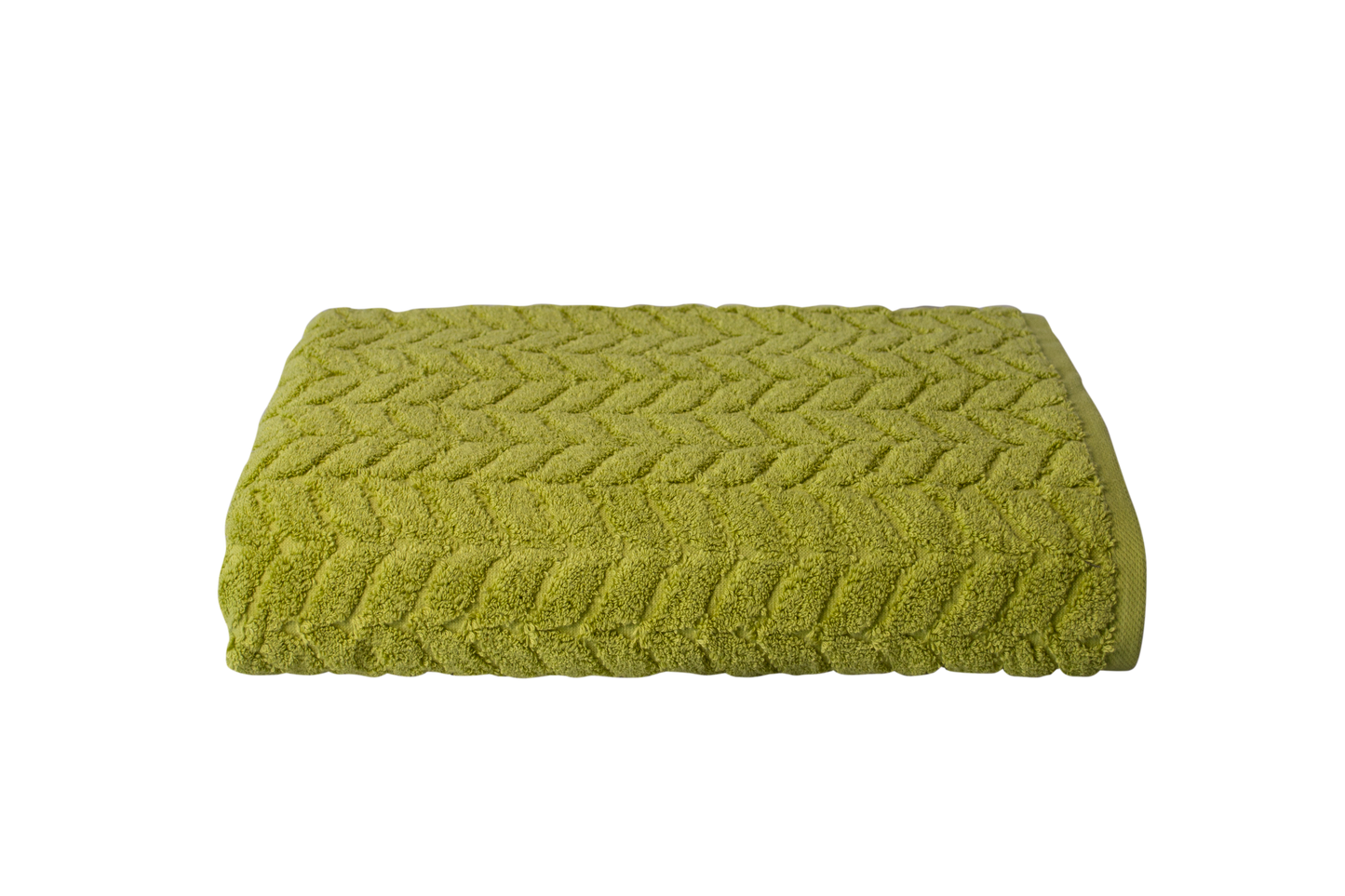 Romance - Set of 2 Green Bath Towels