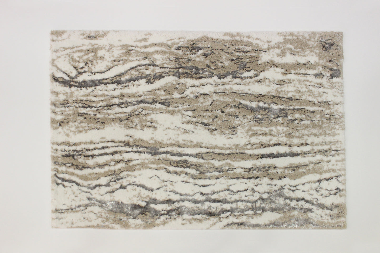 Marble Rugs - Taupe/Silver