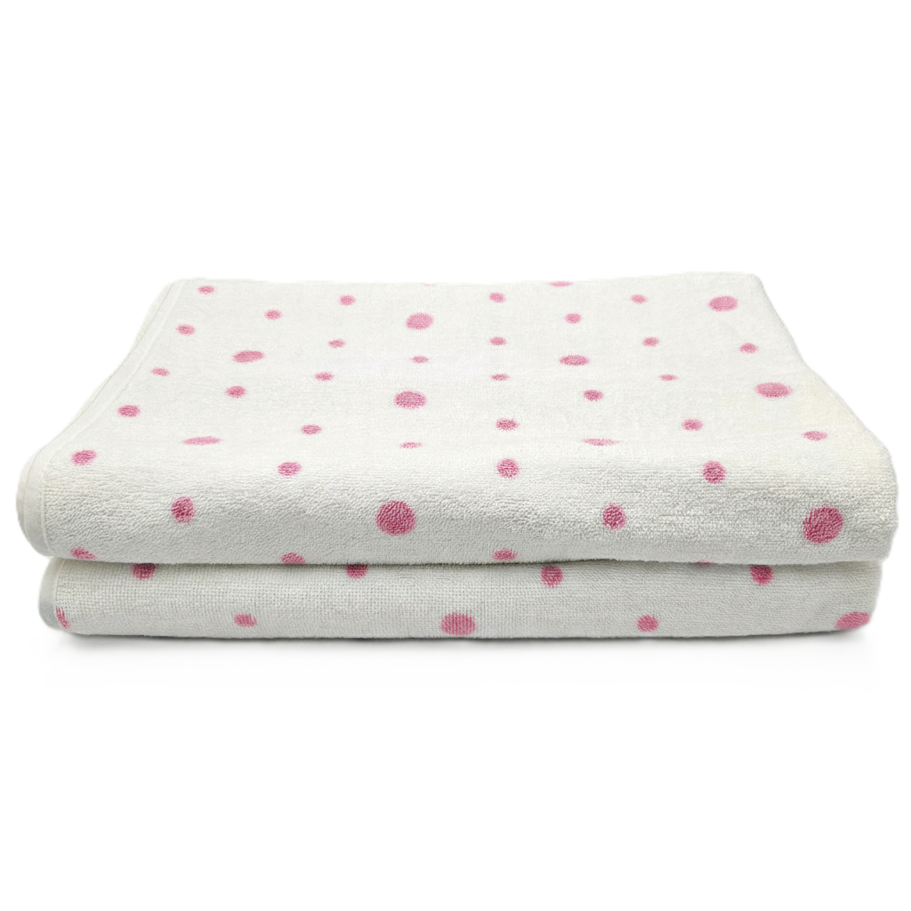 Whimsical Dots - Set of 2 Bath Sheets