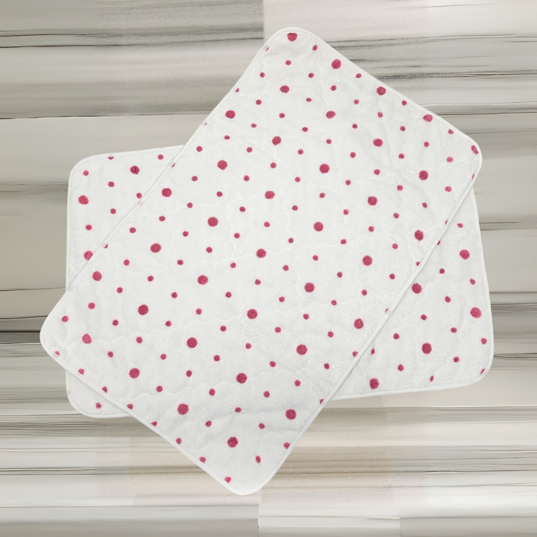 Whimsical Dots - Set of 2 Tub/Change Mats
