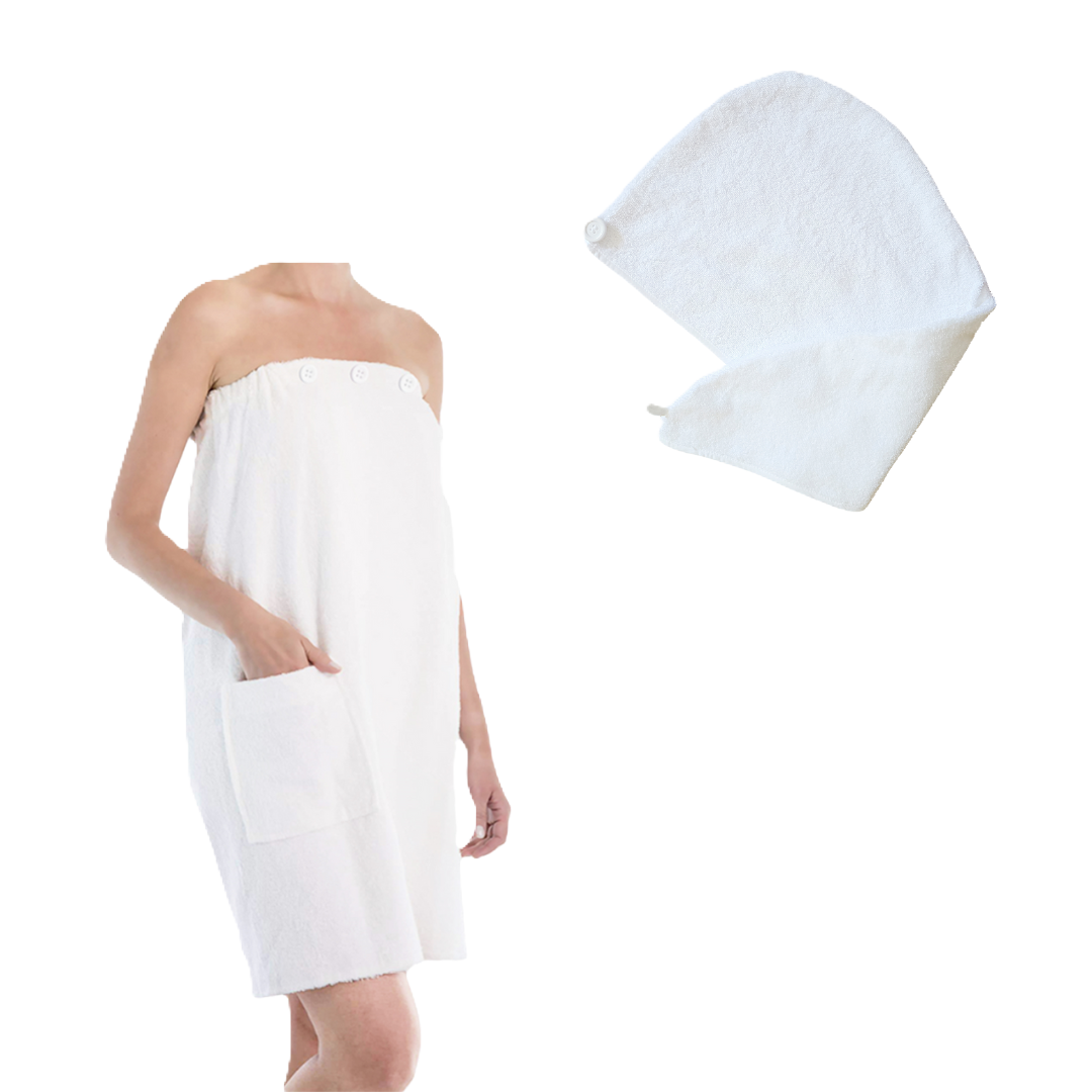 Body and Hair Wrap Set