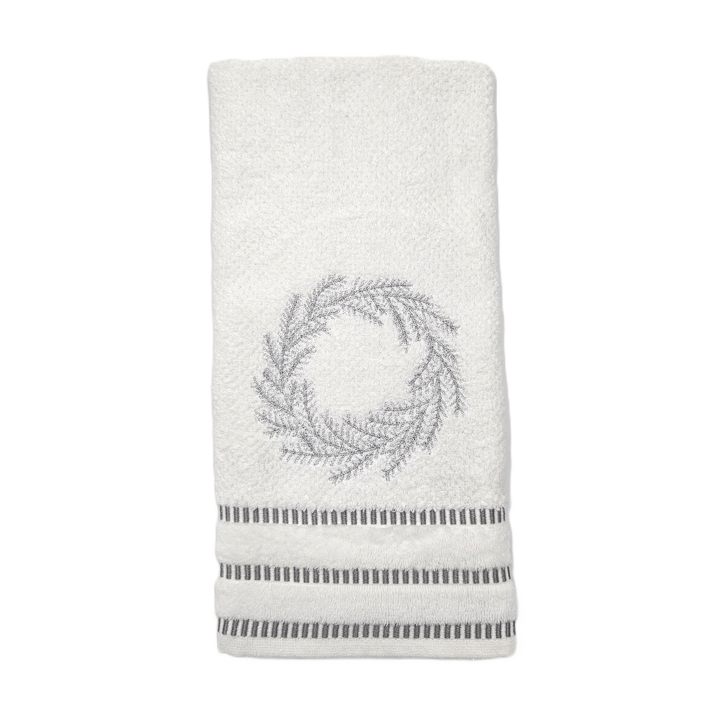Wreath Christmas/Holiday - Set of Hand/Guest Towels