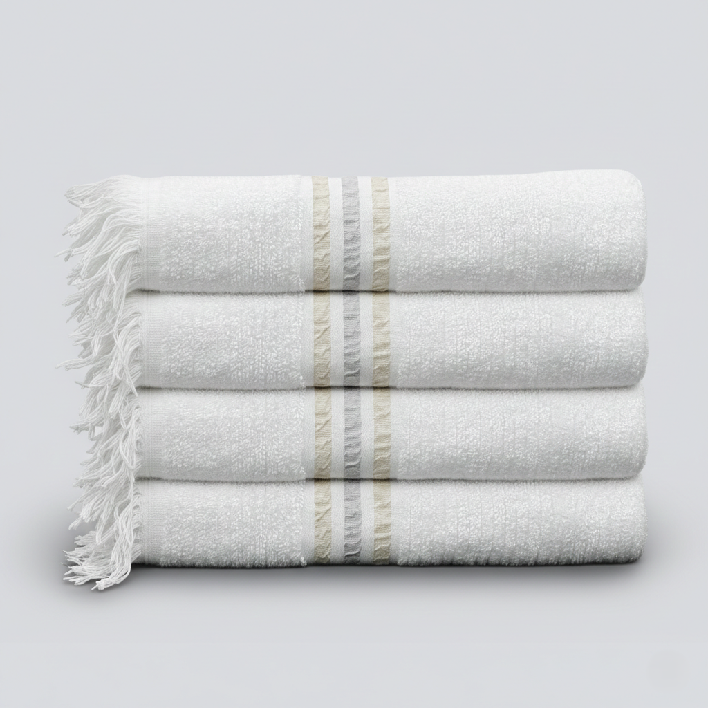 Aura - Set of 4 Bath Towels