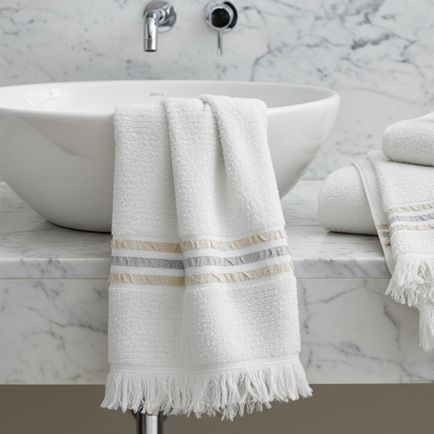 Aura - Set of 4 Bath Towels