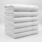 Bamboo - Set of 6 White Bath Towels