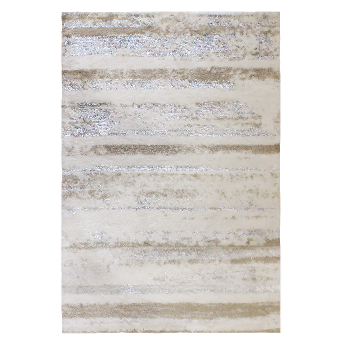 Eramosa Shimmer Rug - Beige/Silver