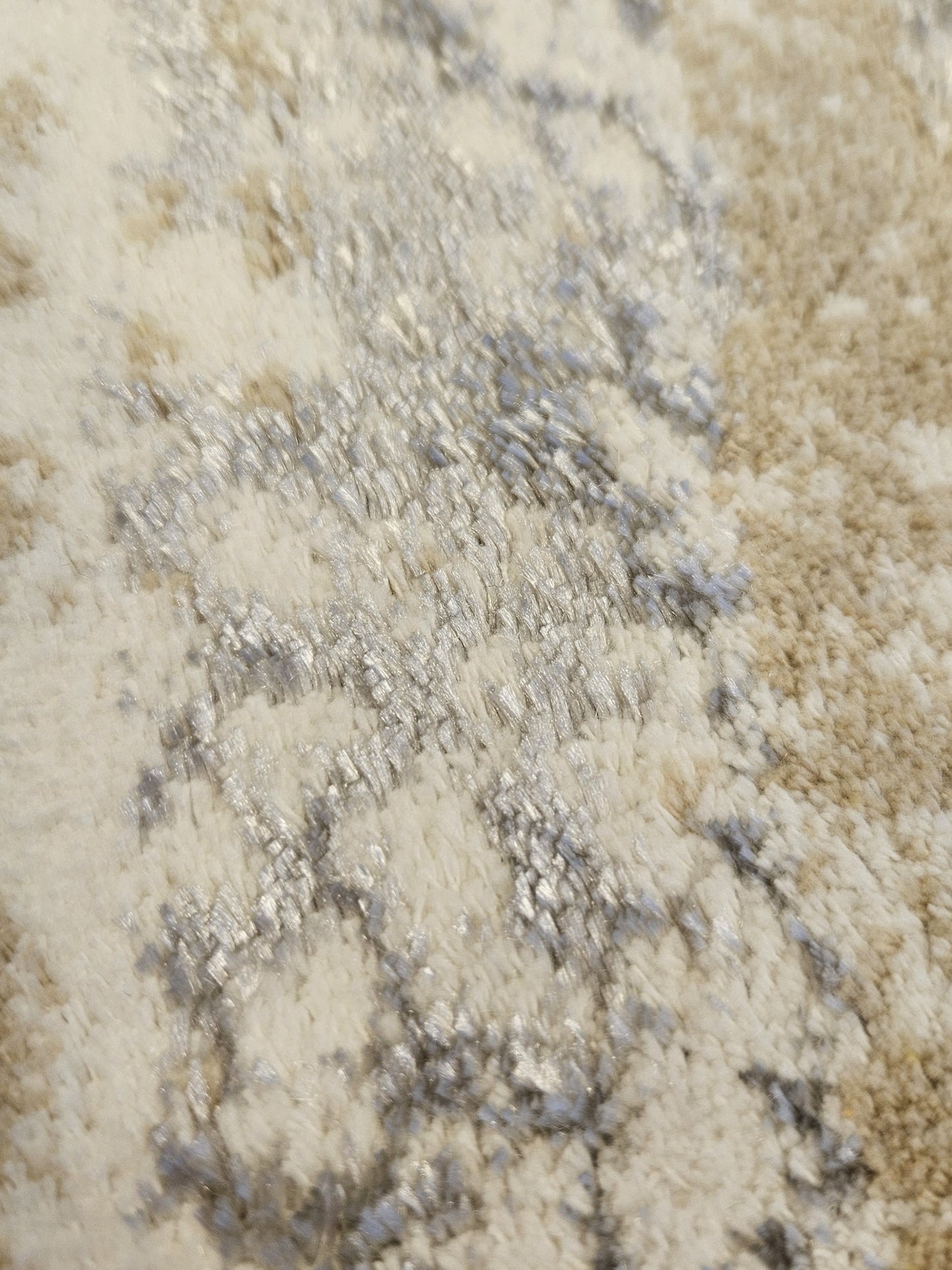 Eramosa Shimmer Rug - Beige/Silver