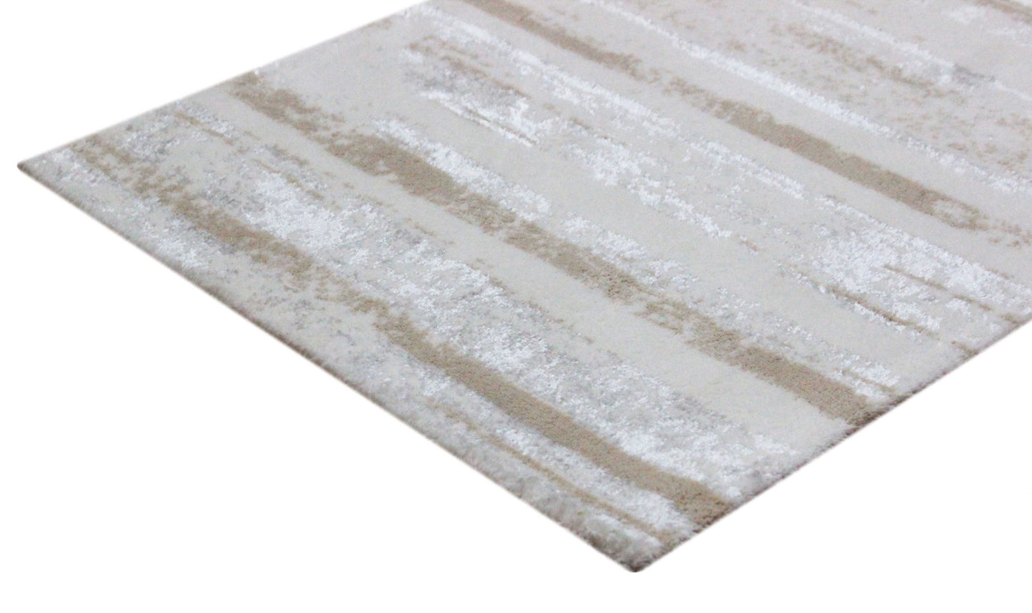 Eramosa Shimmer Rug - Beige/Silver