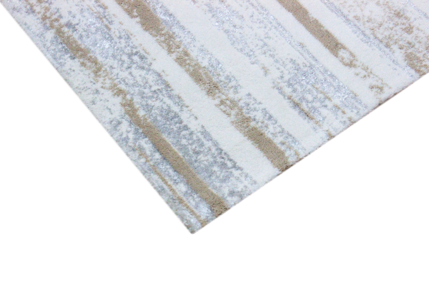 Eramosa Shimmer Rug - Beige/Silver