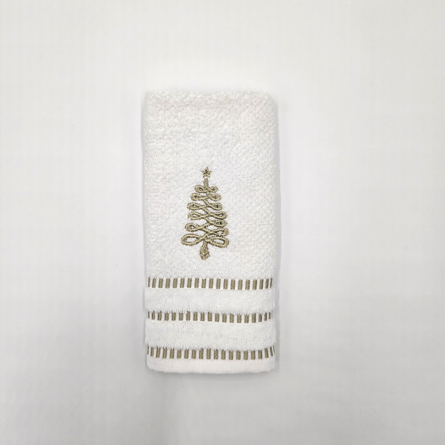 Evergreen Christmas/Holiday - Set of Hand/Guest Towels