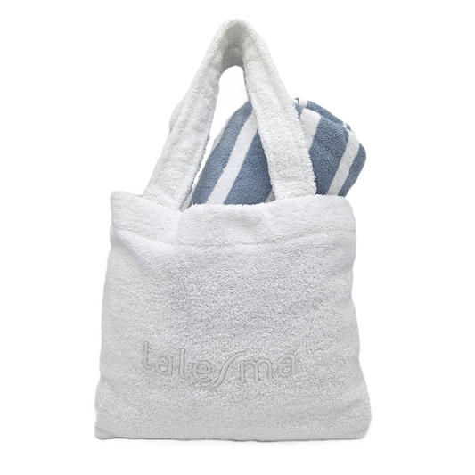 Silivri Outdoor Beach/Pool Towel & Tote Travel Set
