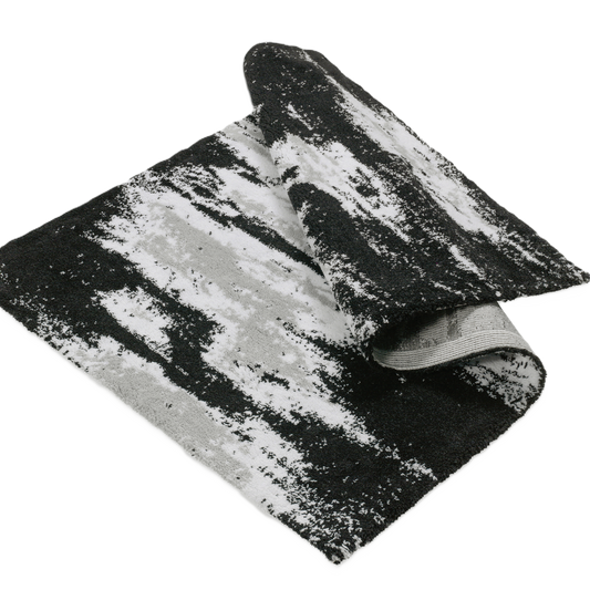 Industria Bath Rug - Black