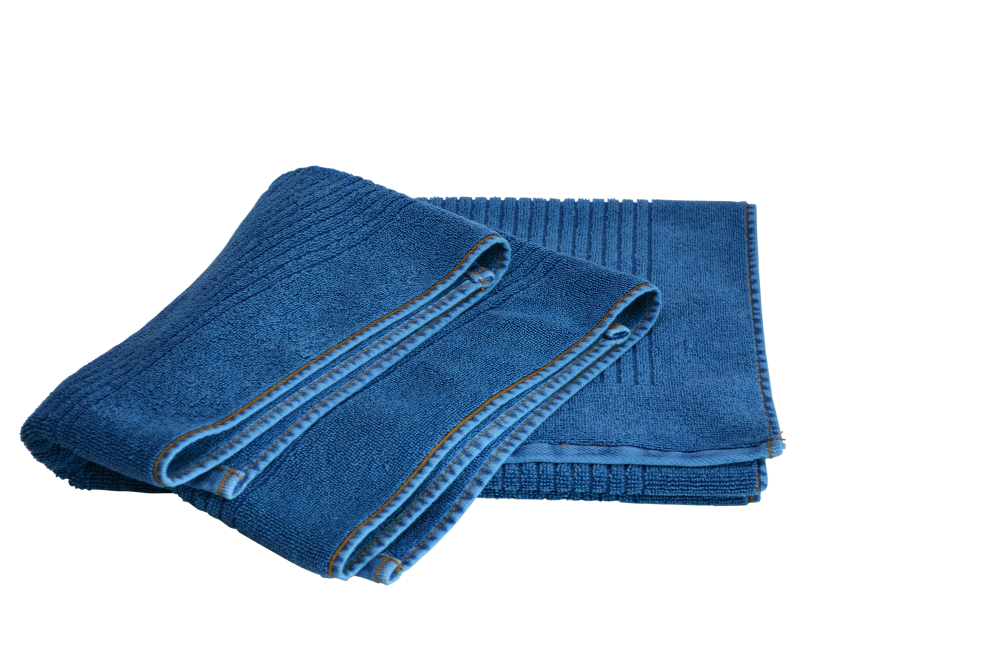 Lobby Blue Denim Tub Mat - 2 Pack