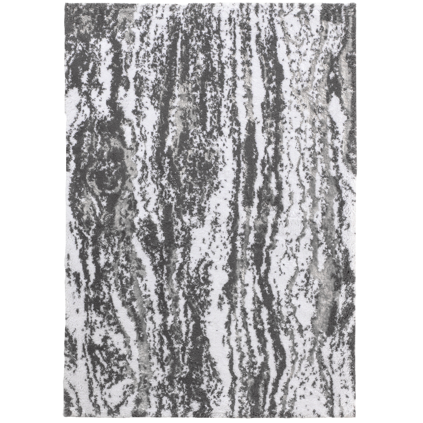 Marble Rugs - Dark Grey/Silver