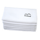 Monogram  - Set of 6 White Hand/Guest Towels