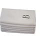 Monogram White Hand/Guest Towels - Set of 6