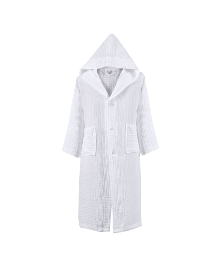 Muslin Junior Hooded Cover-Up