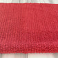 Pin Stripes Bath Rug - Bright Red