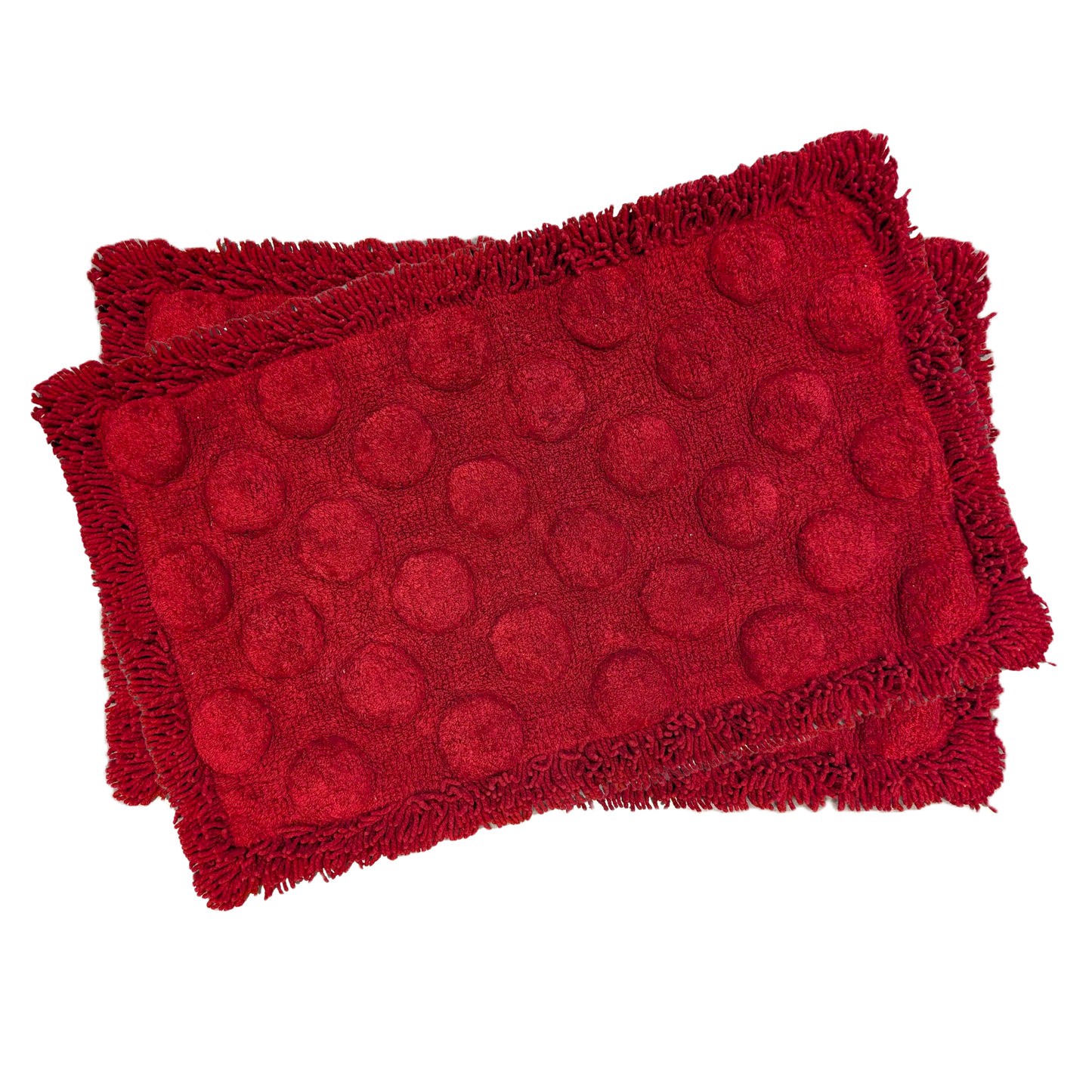 Pom-Pom - Set of 2 Bath Rugs