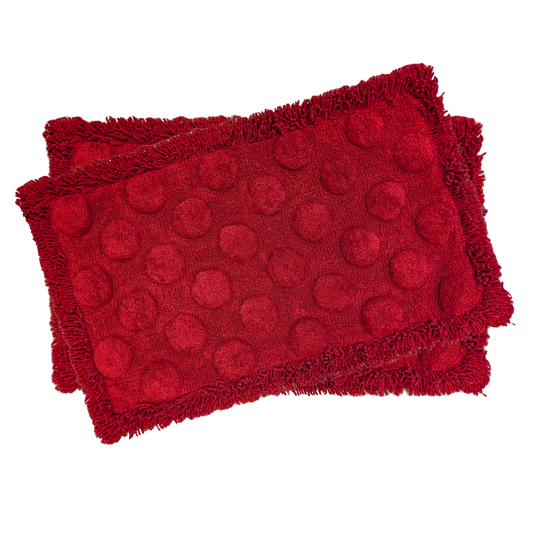 Pom-Pom - Set of 2 Bath Rugs