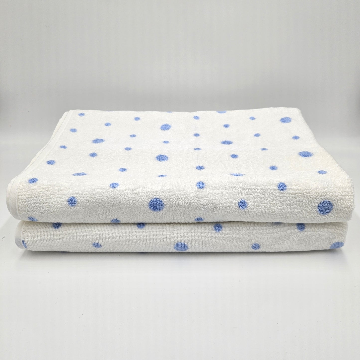 Whimsical Dots Bath Sheet -  Set of 2
