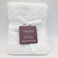 Romance - Set of 12 White Hand Towels