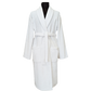 Monogrammed Shawl Terry Bath Robe - White