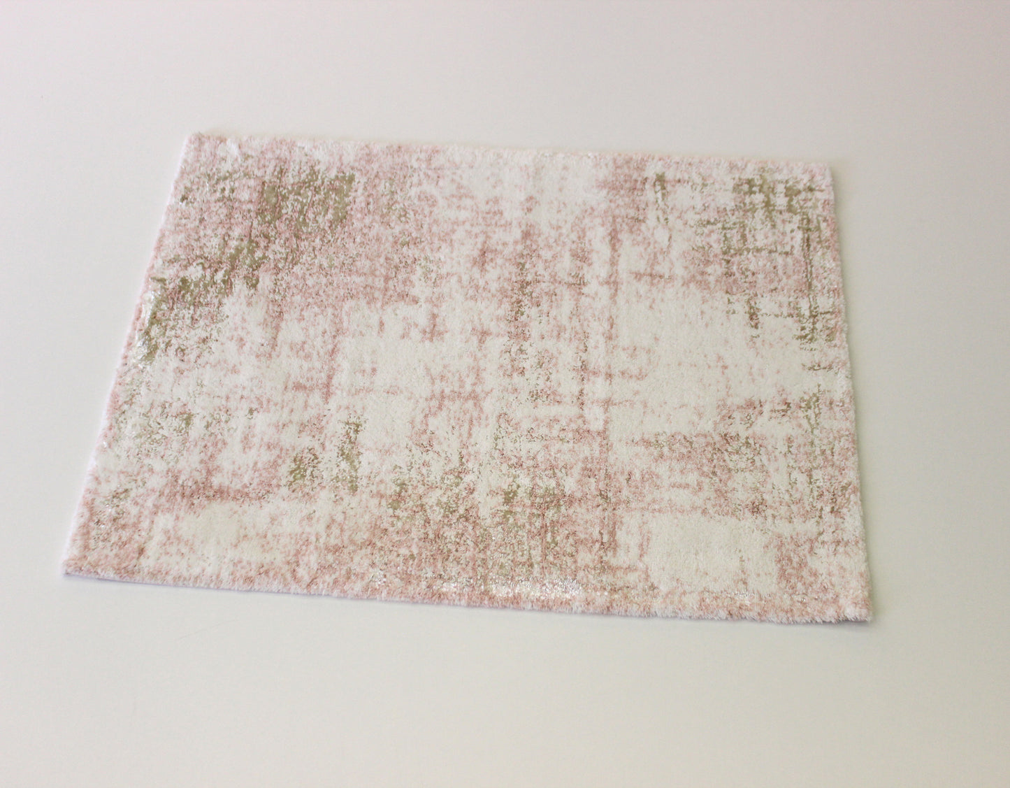 Stone Shimmer Rug - Blush/Champagne