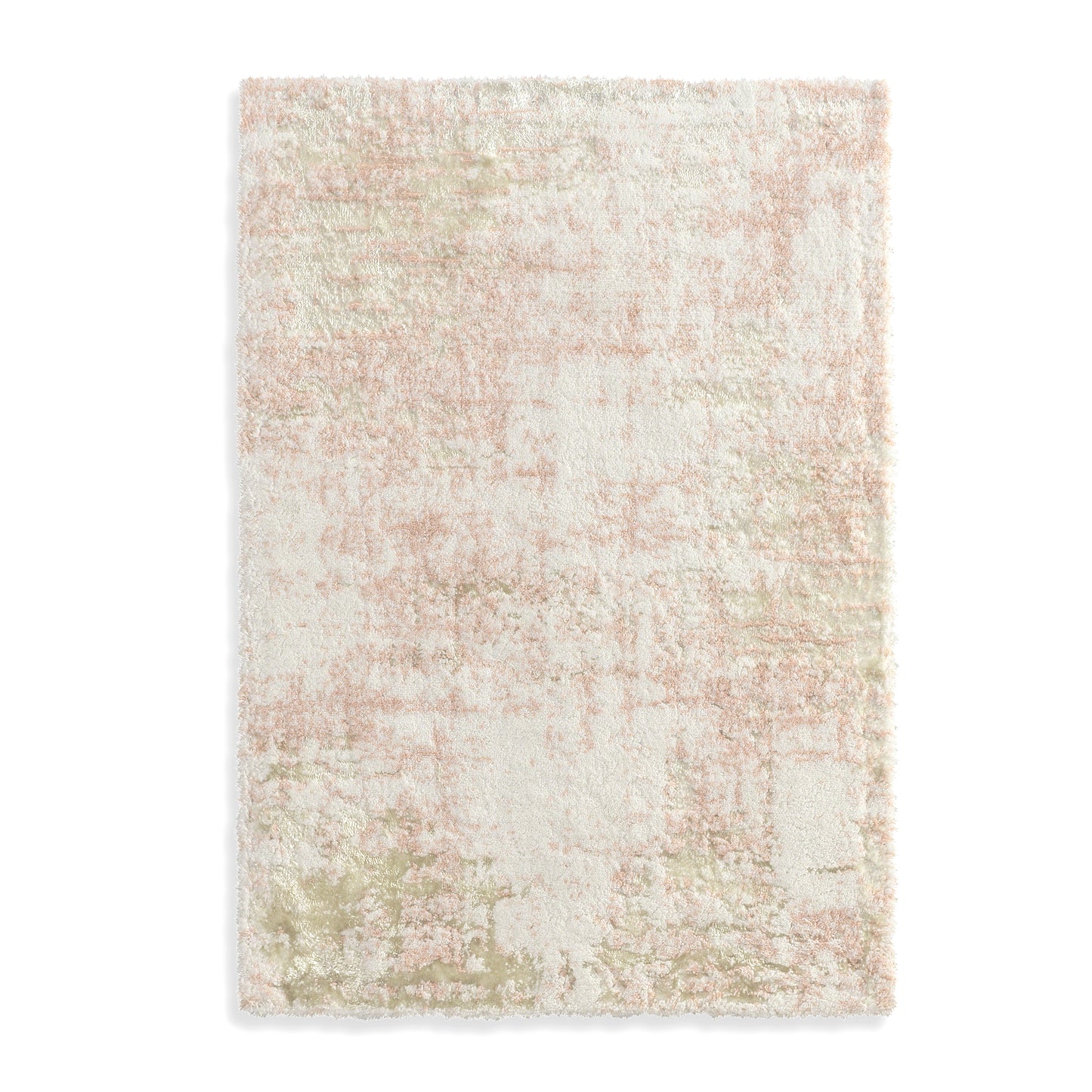 Stone Shimmer Rug - Blush/Champagne