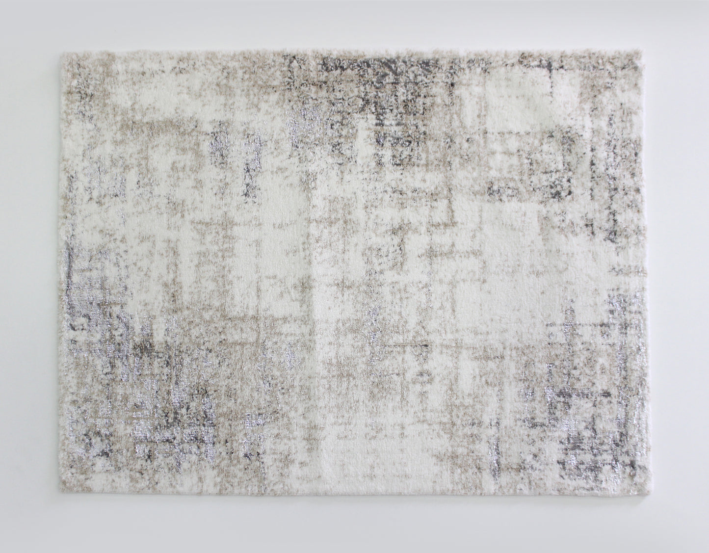 Stone Shimmer Rug - Taupe/Silver