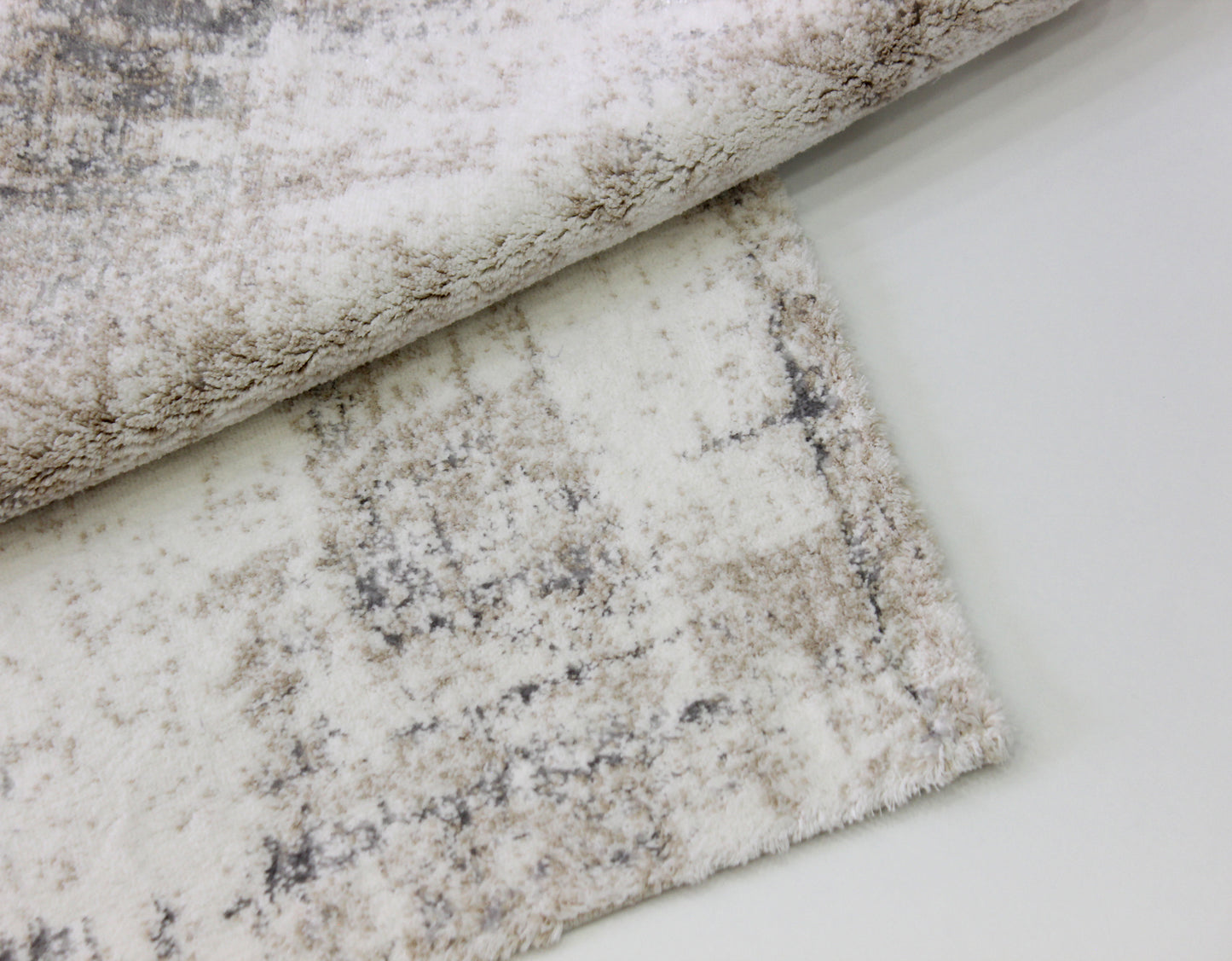 Stone Shimmer Rug - Taupe/Silver