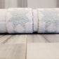 Safiye Sultan Towel - White/Ice Blue - Bath Sheet