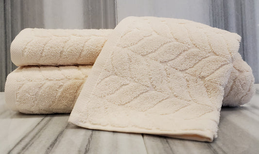 Romance Towel - Cream - Set of 3