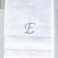 Monogrammed Ritz Bath Sheet - White - Set of 2